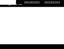 Tablet Screenshot of 24classics.com